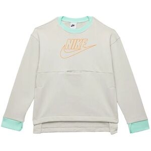 Nike Cream Top with Mint and Orange Accents